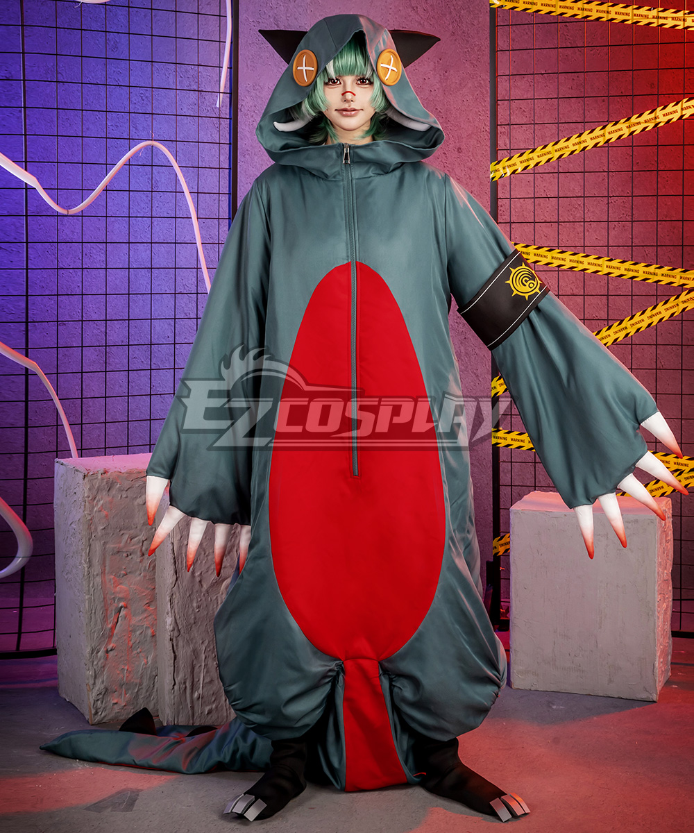 Gachiakuta Guita Hebby Fantasia Cosplay Costume-No Footmuffs