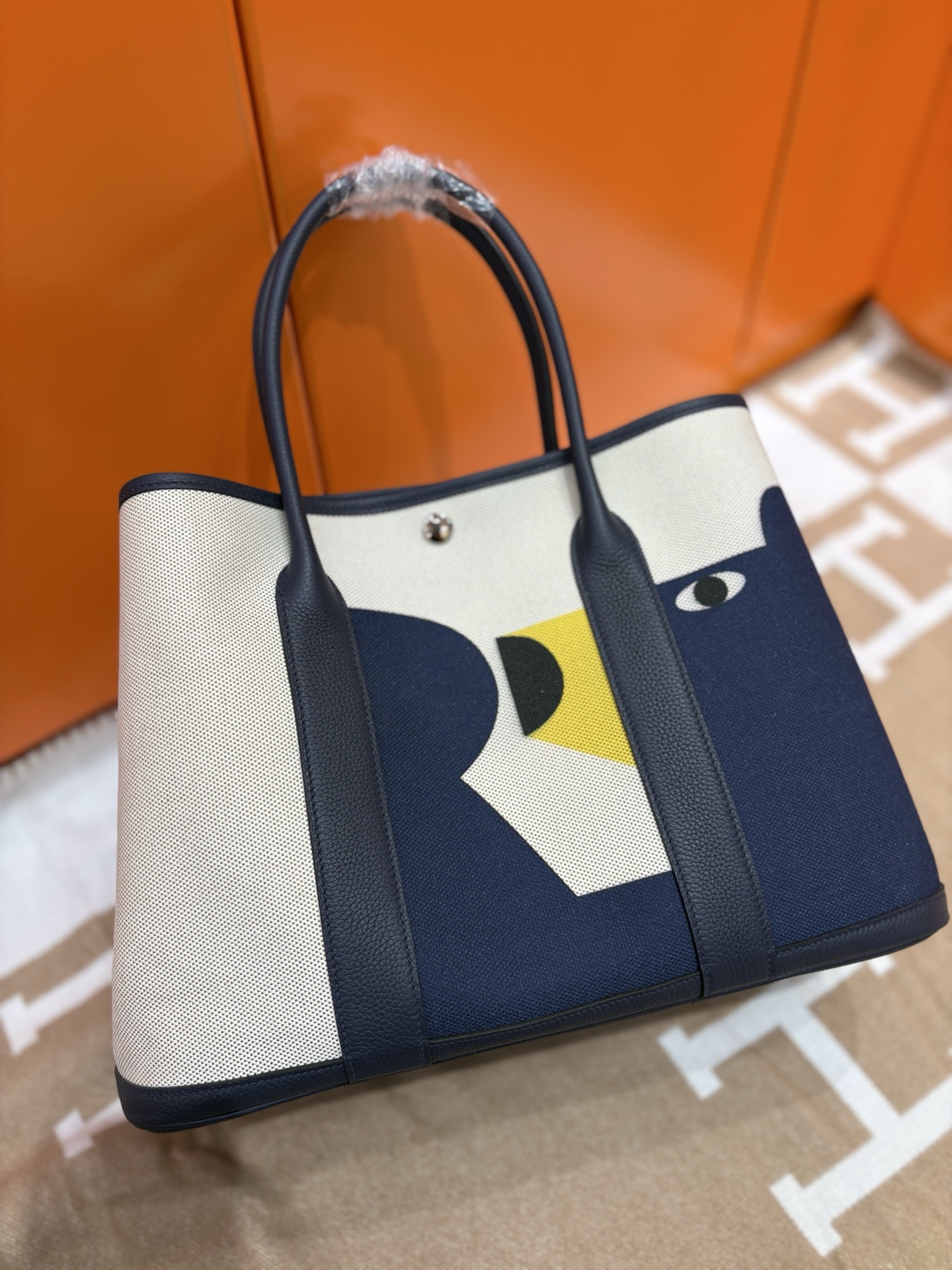 Hermes Garden Party Graffiti Handbag