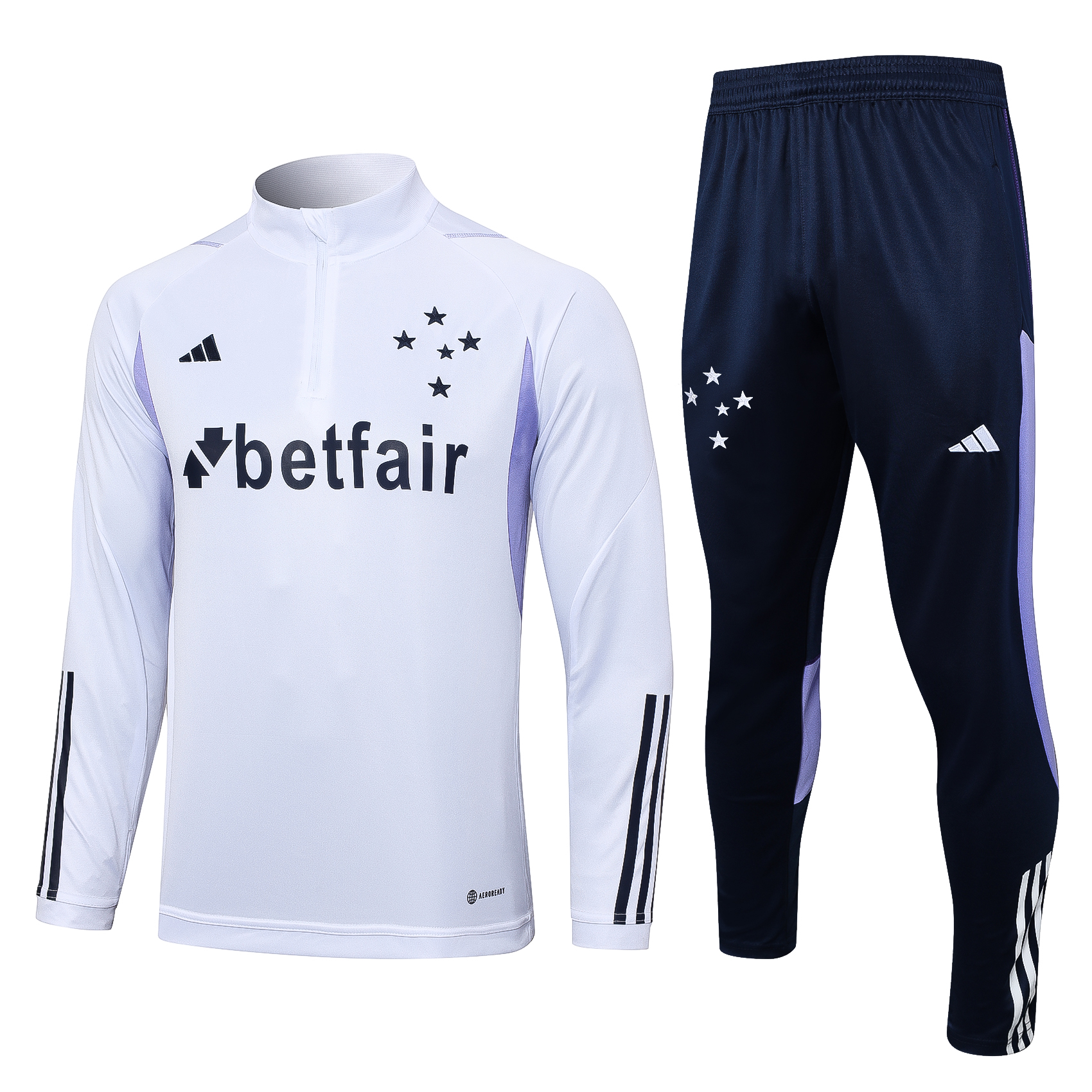 Half-Zippered Cruzeiro 23/24 Training suit