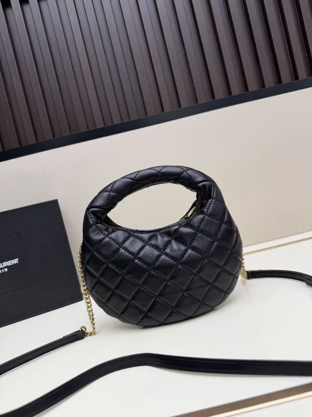 Saint Laurent Mini Sheepskin Handbag