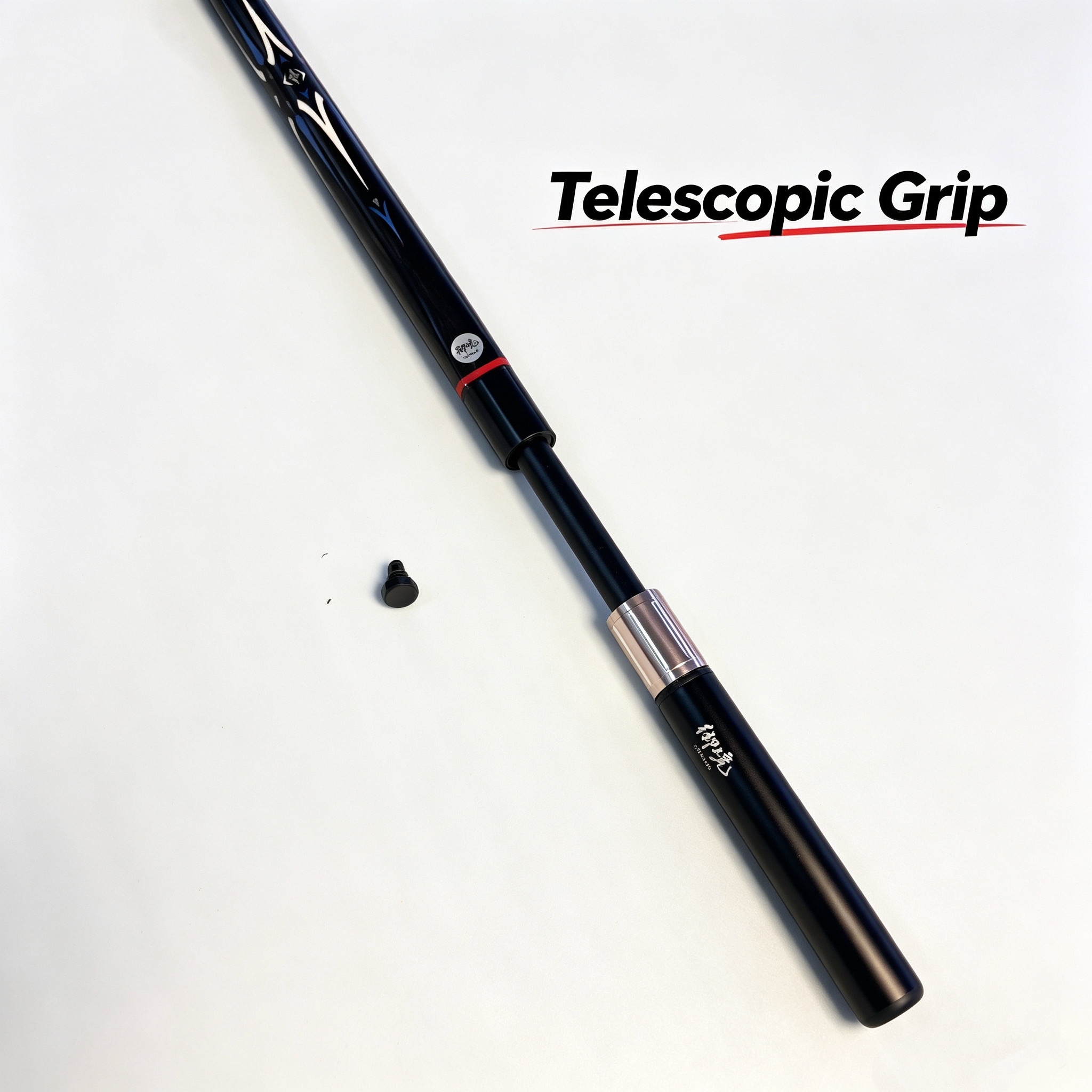 Wushuang Professional Snooker Cue 3/4 Jointed – NFC Authenticated Ash Shaft & Ebony Butt with Inlay | Complete Pro Cue Set with Extension & Case