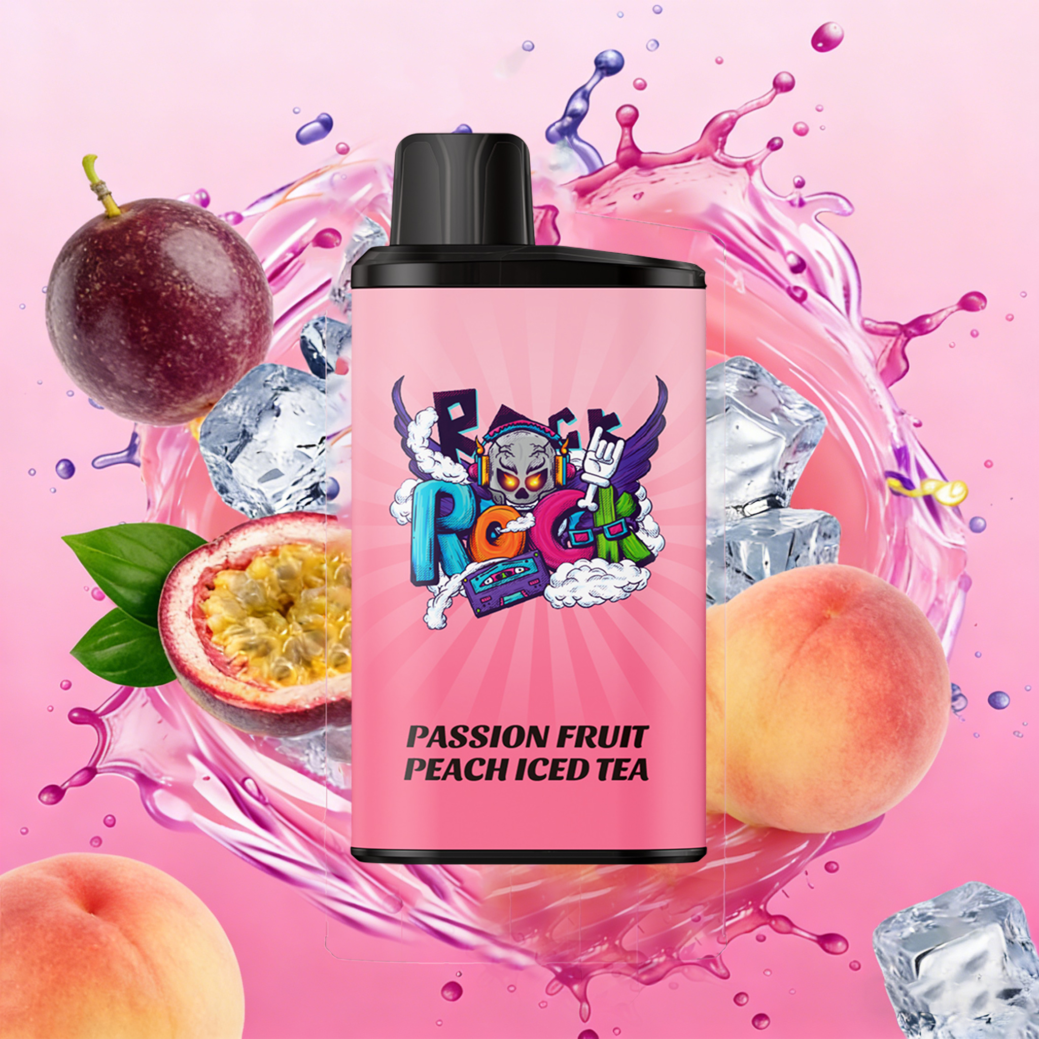 IGET BAR PRO-PASSION FRUIT PEACH ICED TEA