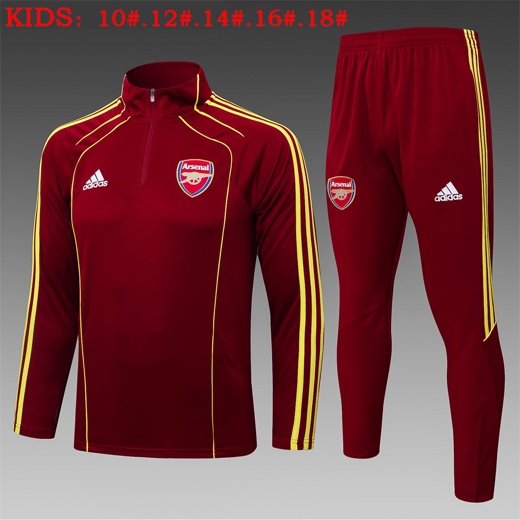 Arsenal Kids Training Suit 25/26 | Soc Jersey - Premium Football Jersey
