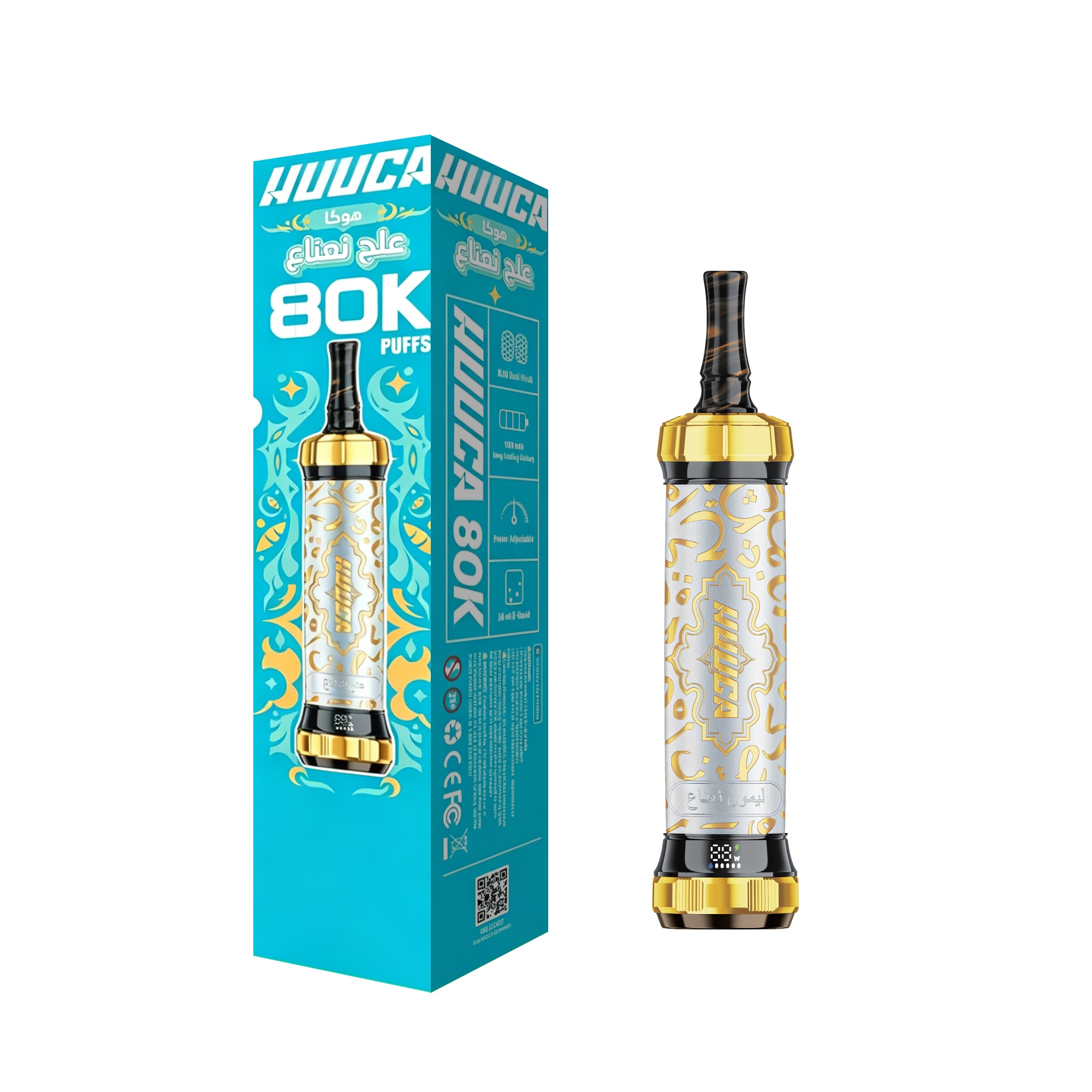 HUUCA 80K 3mg DTL Disposable Vape