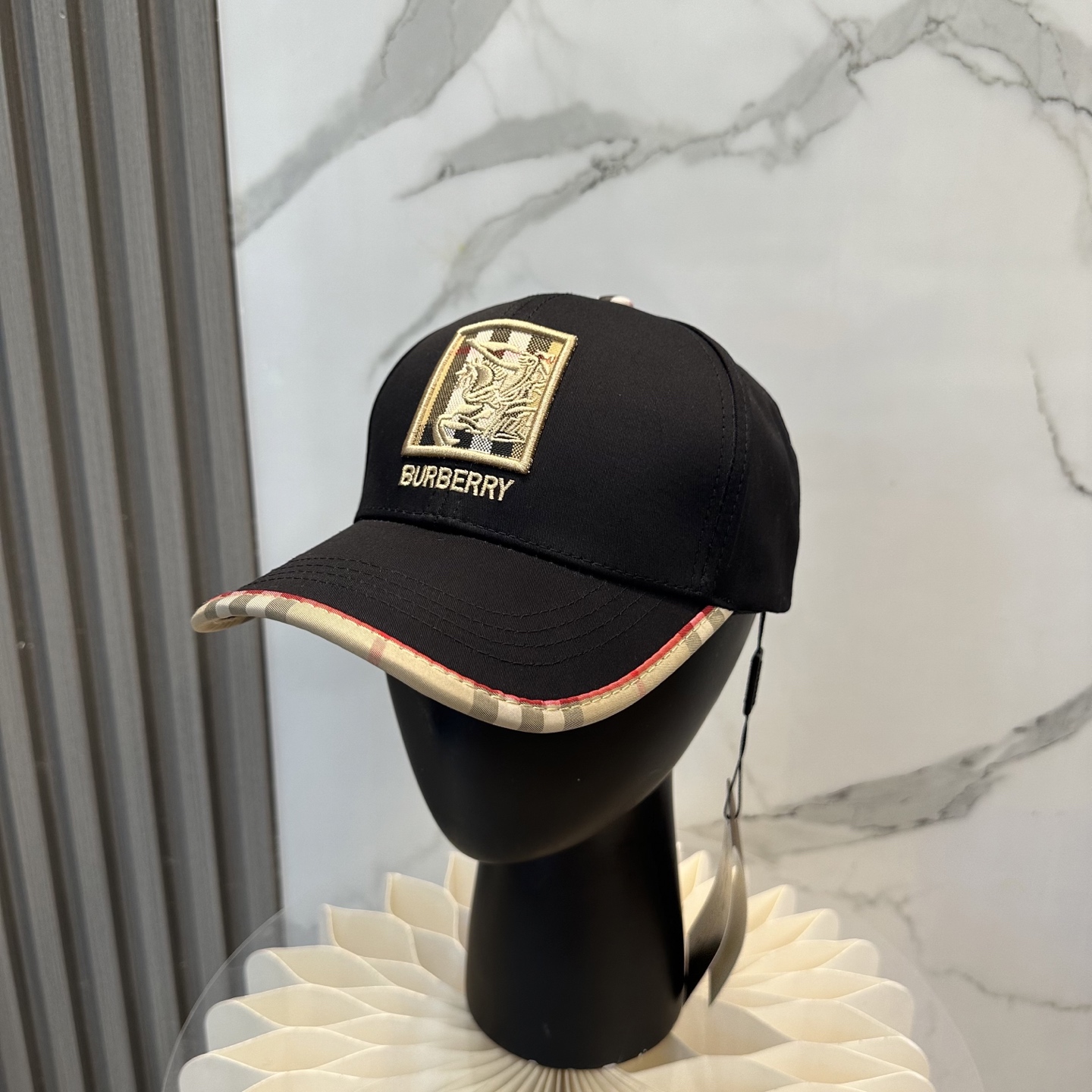 Burberry Check Baseball Cap