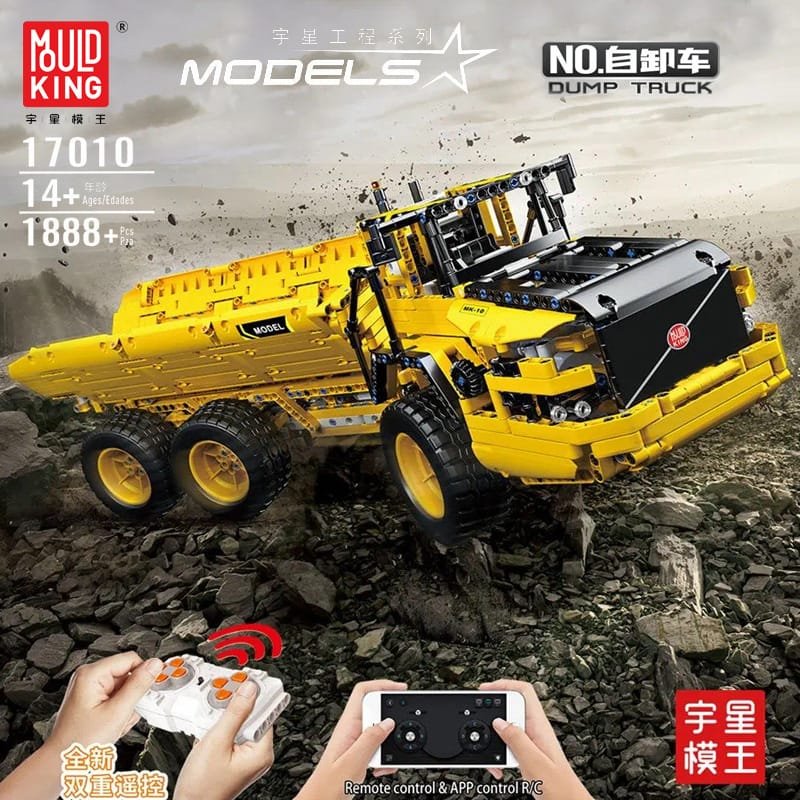 MOULD KING 17010 - Custom RC Dump Truck