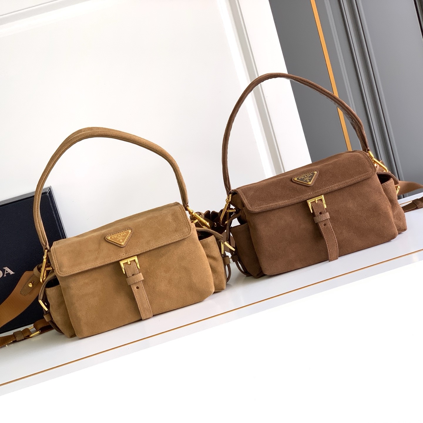 Prada Bag Explore Imported Suede 1BD394