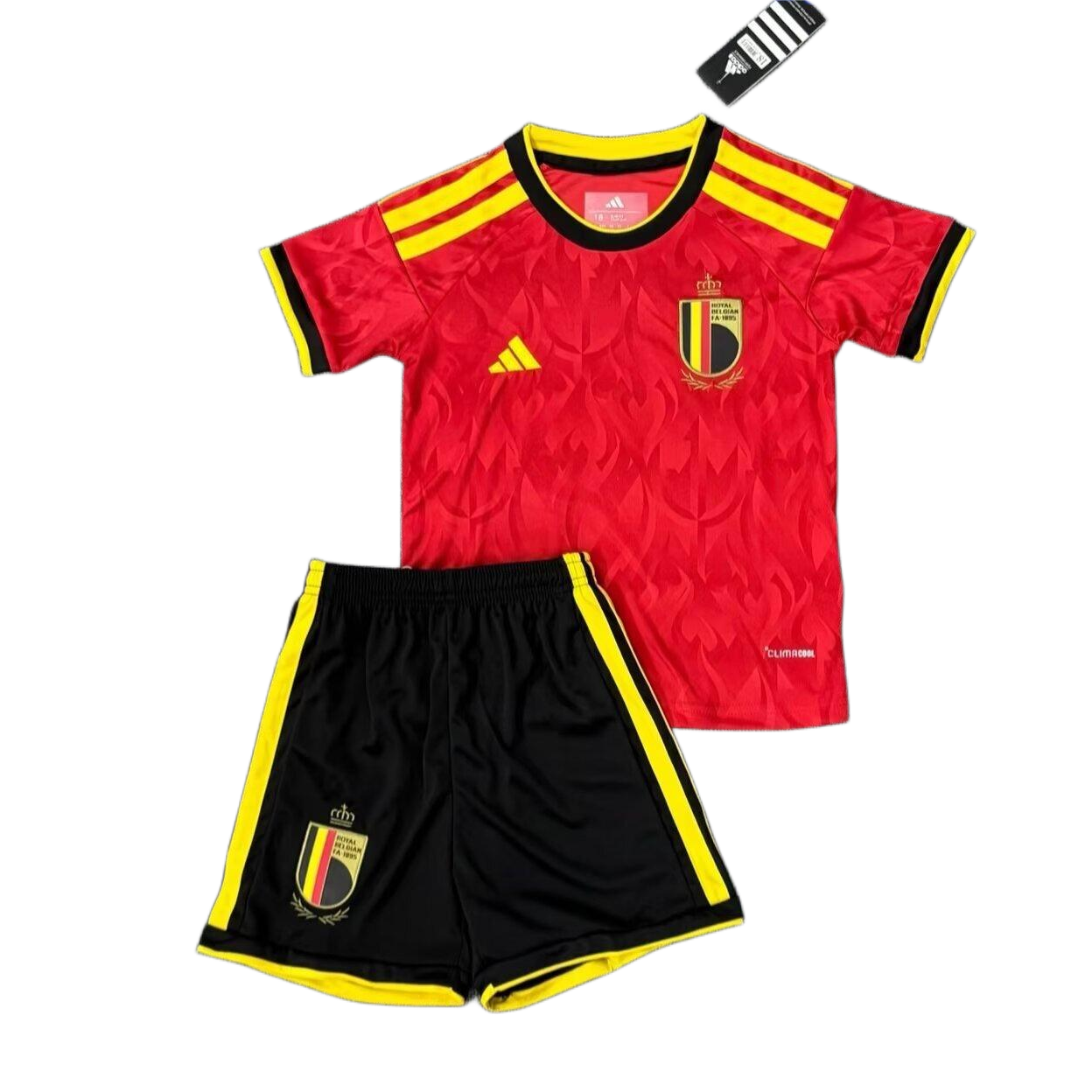 Kids 2026 World Cup Belgium Home Kit 16-28