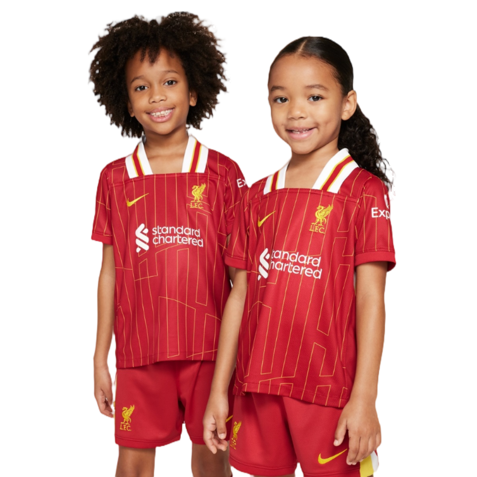 Kids Kit LVP  24/25 Home Red