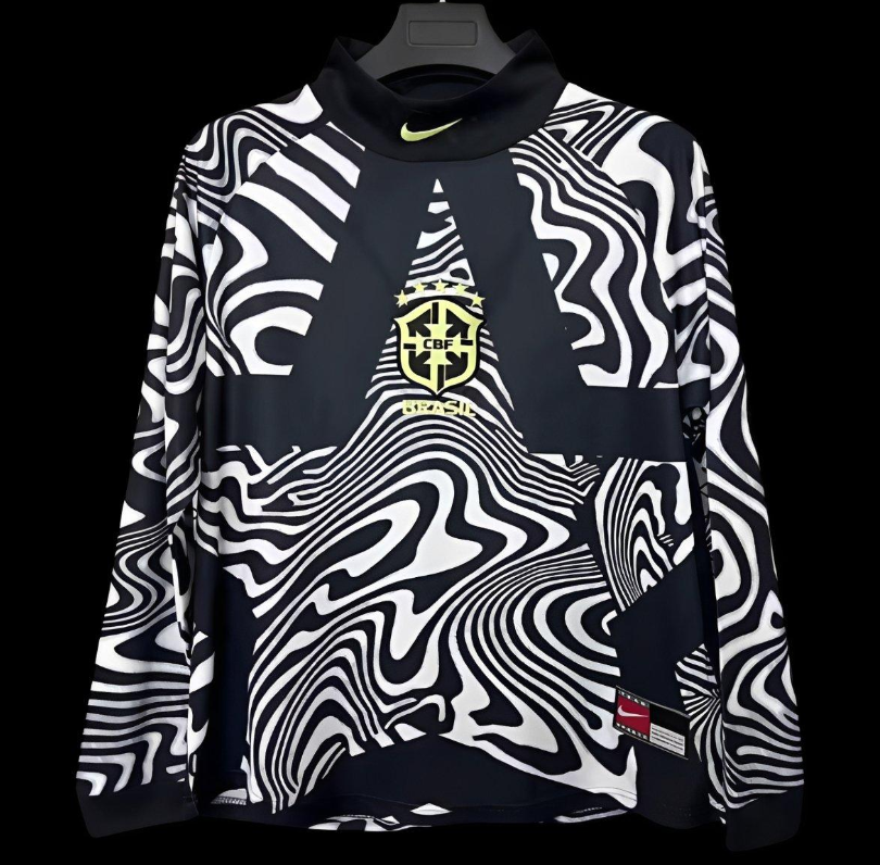 2026 Brazil Goalkeeper Long Sleeve Jersey S-2XL