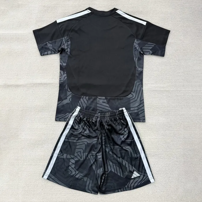 Kids Aston Villa Black Goalkeeper Suit 26/27 | Soc Jersey - Premium Football Jersey