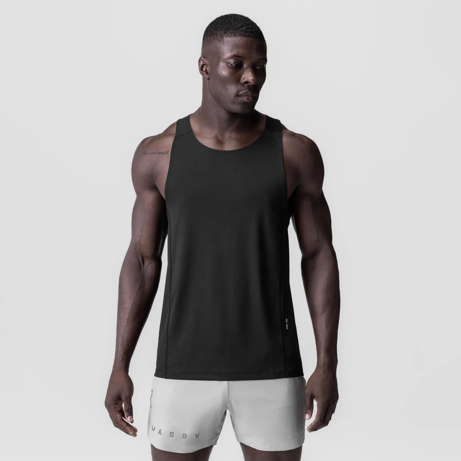 0833. 3D-Lite 2.0 Lycra Pro Singlet - Black