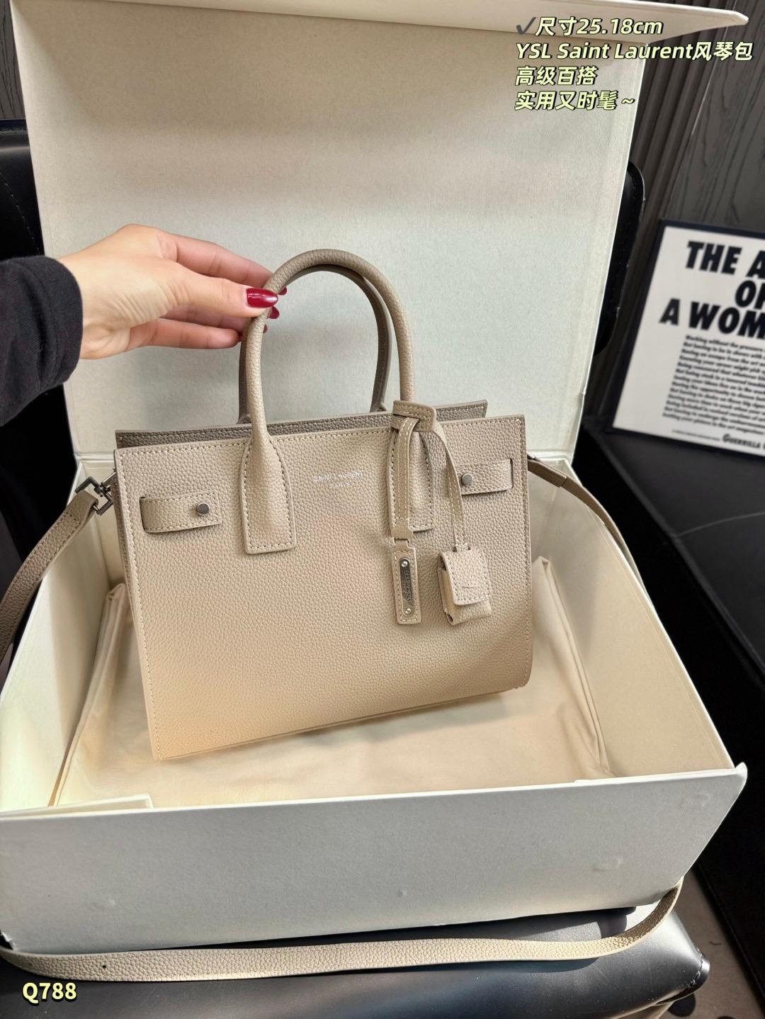 Saint Laurent YSL Sac de Jour accordion bag