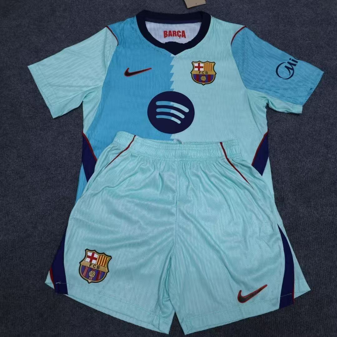 26/27Kids BarcelonThird Kit Jersey16-28