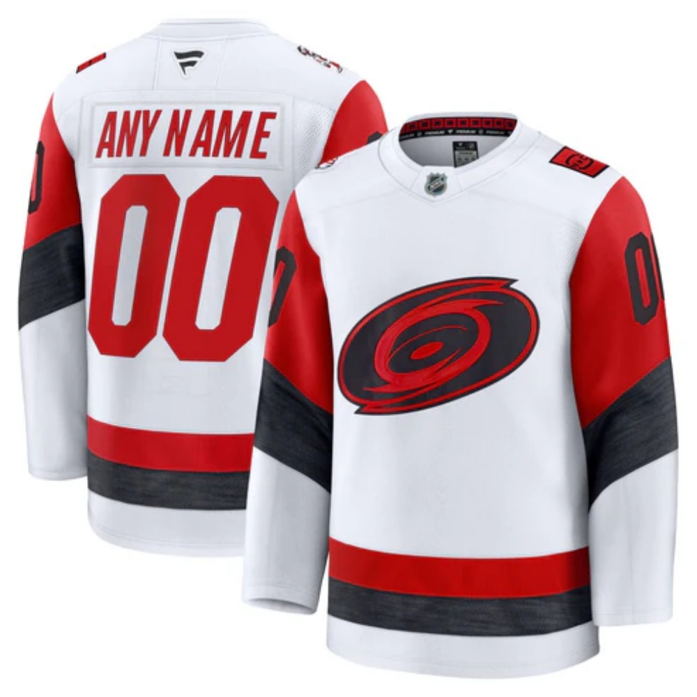 Customizable Carolina Hurricanes Fanatics  Home and away Jersey