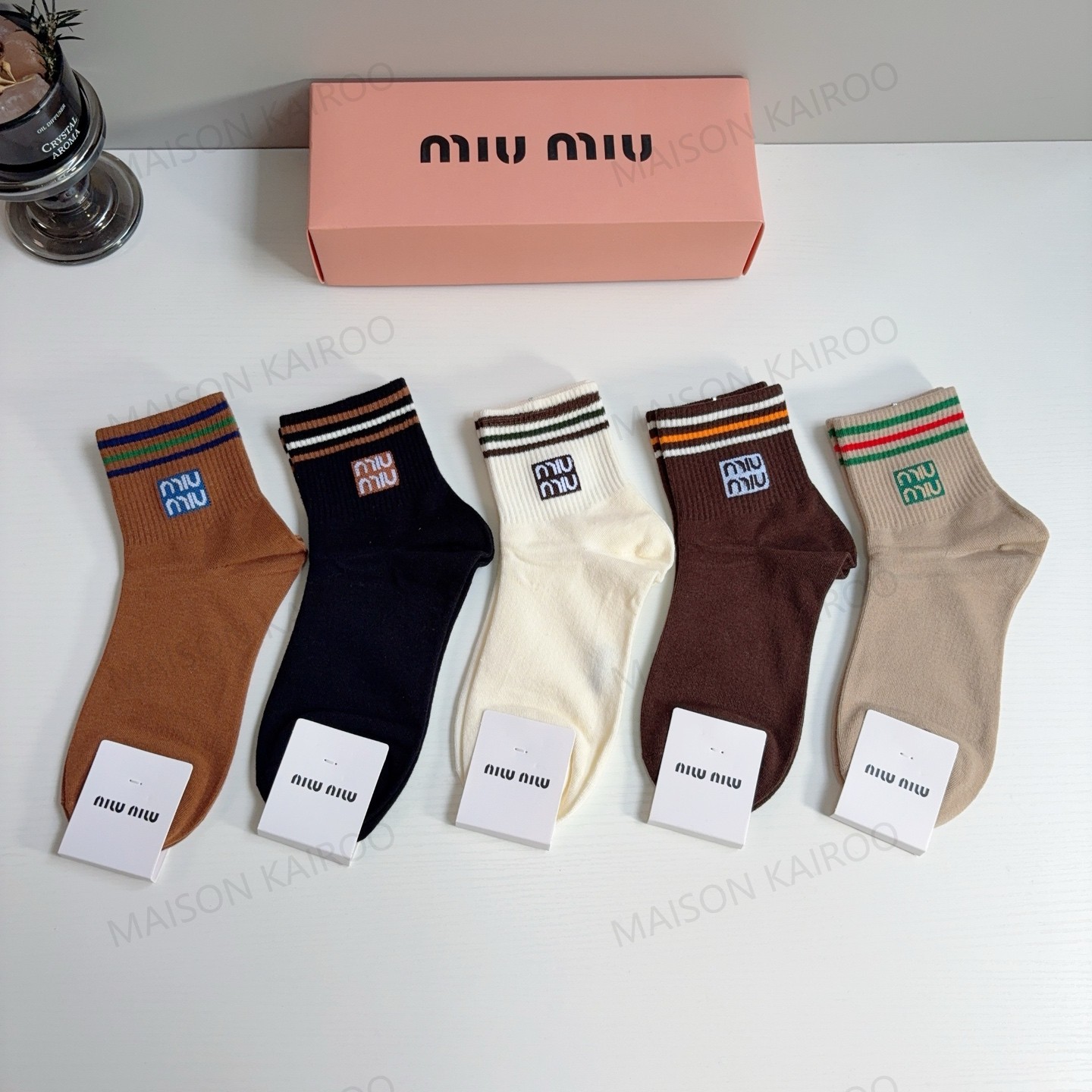 MIU MIU Socks 5-Pack - KAIROO