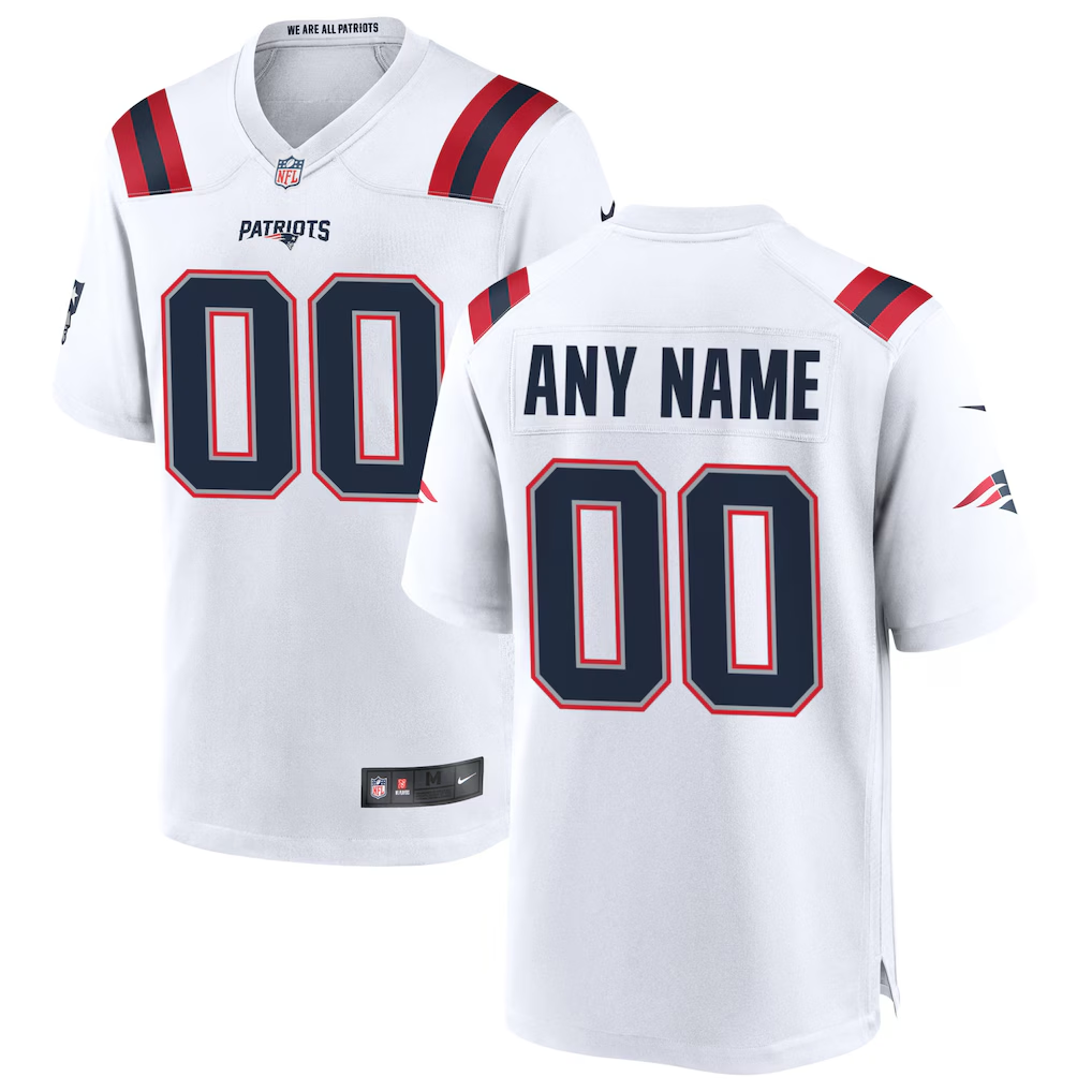 New England Patriots Football Jersey Men Women Youth Jerseys Nike Navy Blue White Red Home And Away Player Game Jerseys