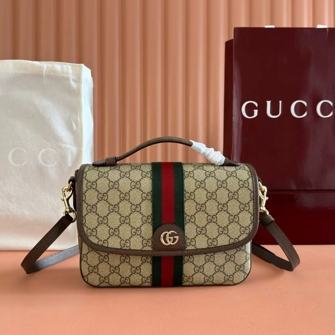 Gucci Ophidia medium top handle bag 836842