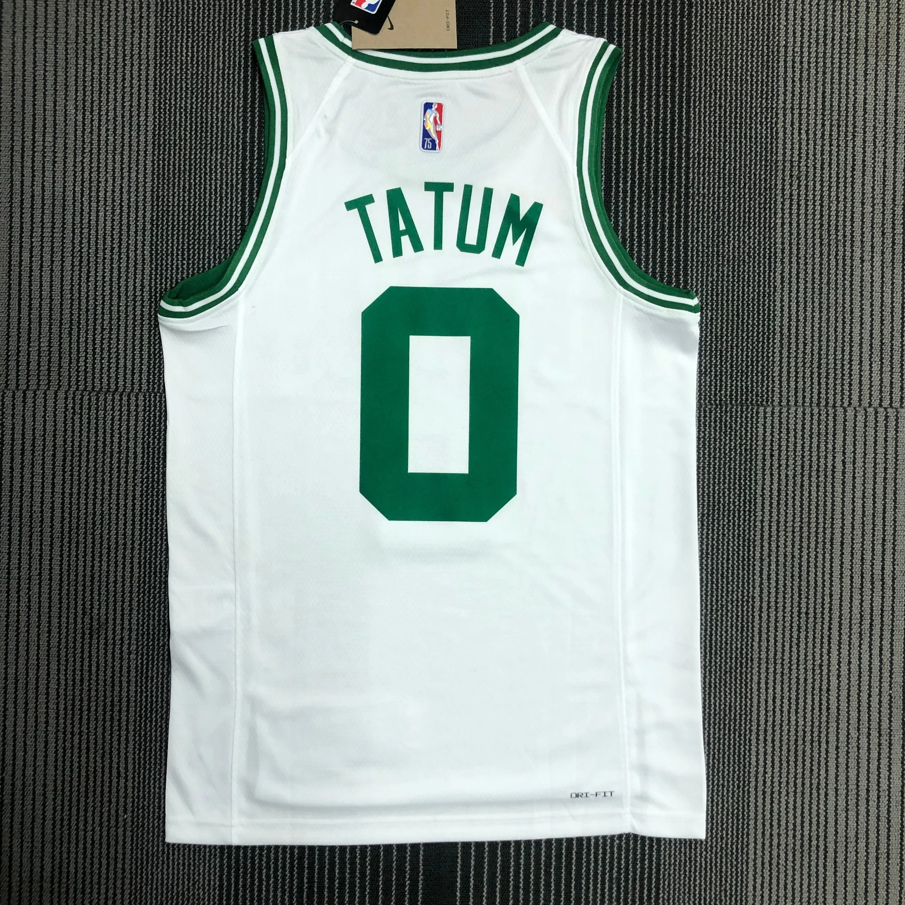 75th Anniversary Boston Celtic White No.0 Tatum