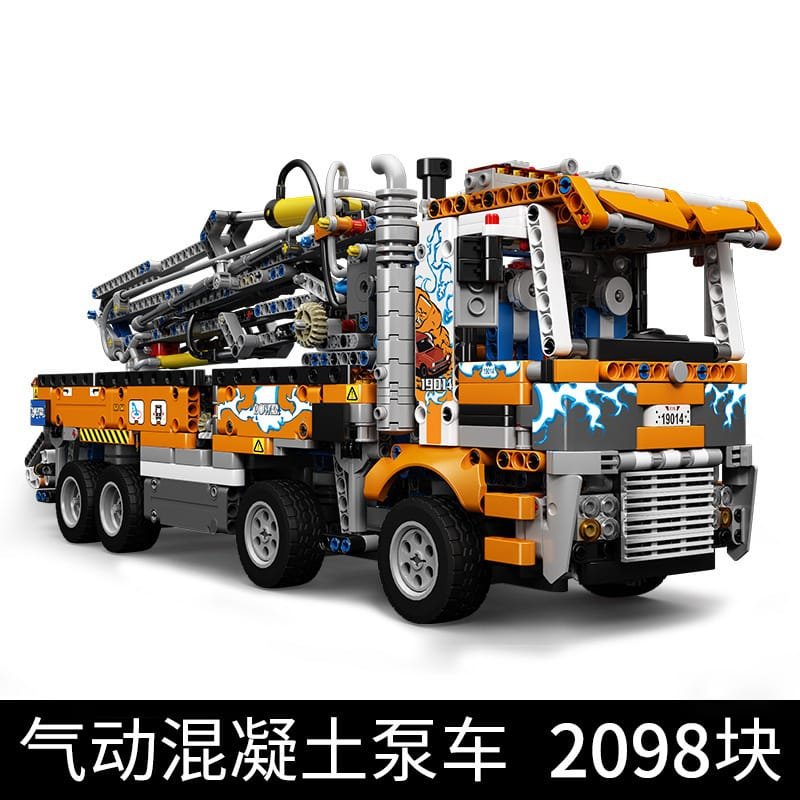 MOULD KING 19014 - Pneumatic Concrete Pump Truck
