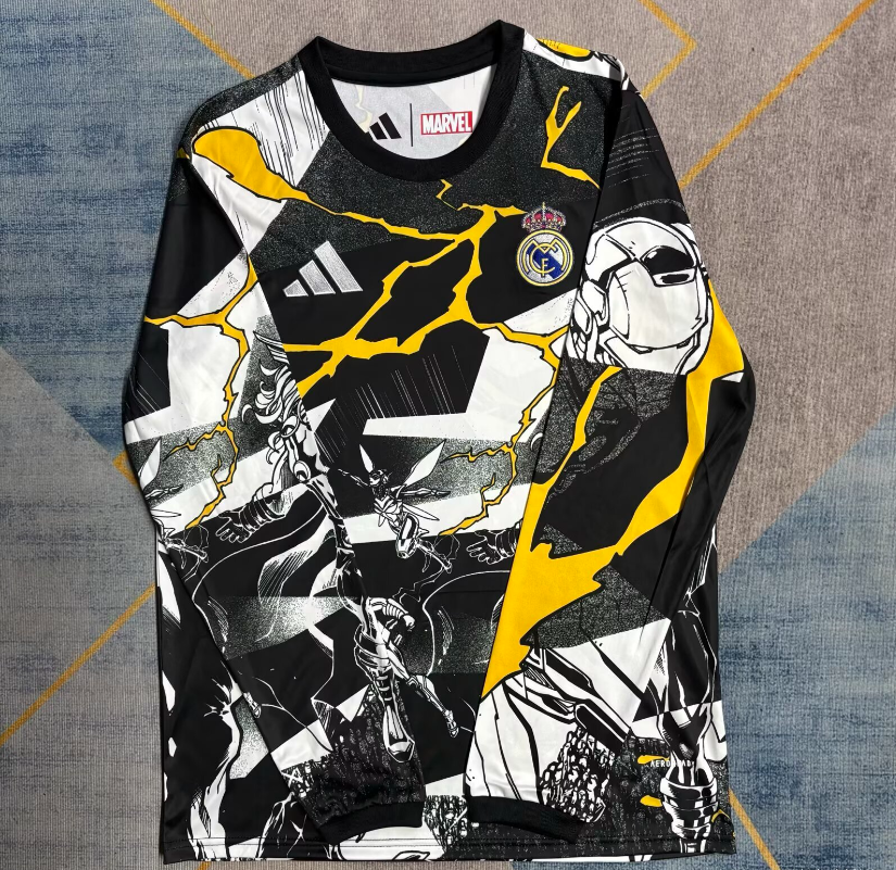 2025/26 Mens Real Madrid Pre-Match Jersey  S-4XL