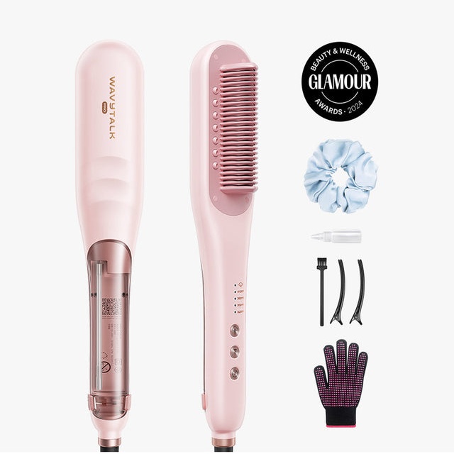 Steam Straightener Brush