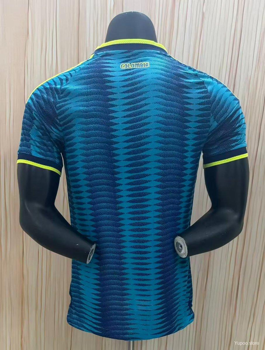 Player Version 2026 Colombia Away Jersey S-2XL