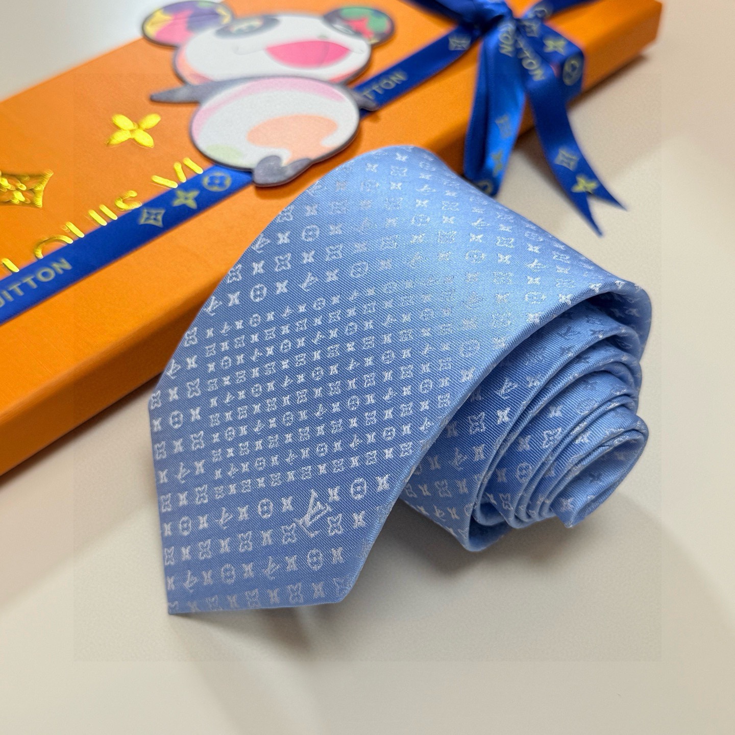 Men's LV Monogram Tie