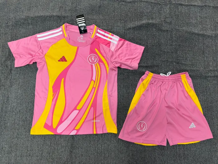 Scotland Women's Team Euro 2025 Away Kids Suit