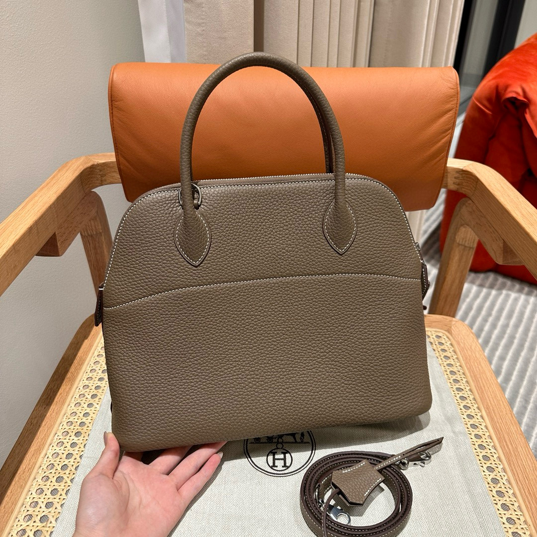 Hermes Etoupe Clemence Bolide 31