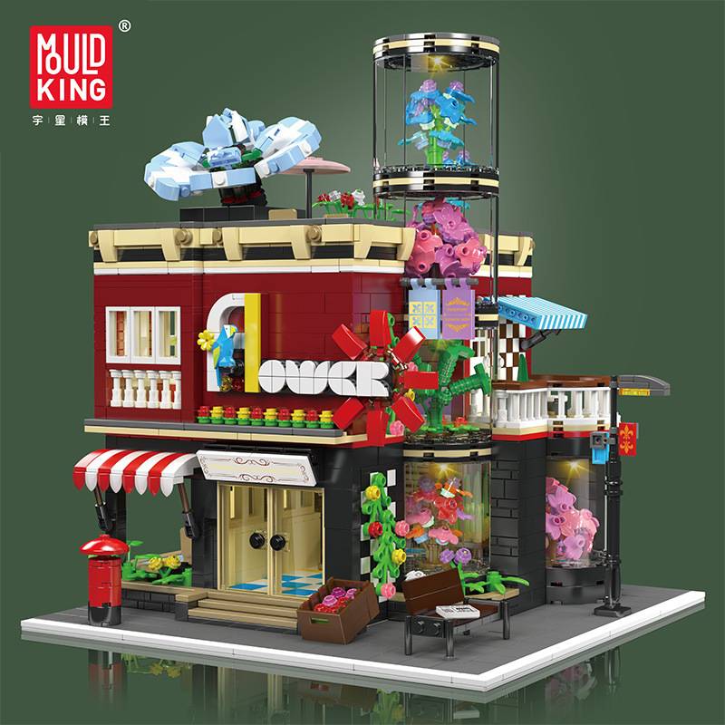 MOULD KING 16056 - Flower Shop
