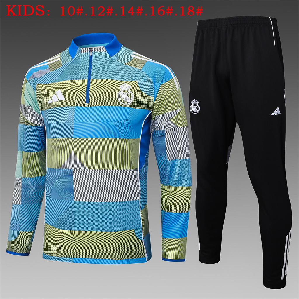 Real Madrid Kids Training Suit 25/26 | Soc Jersey - Premium Football Jersey