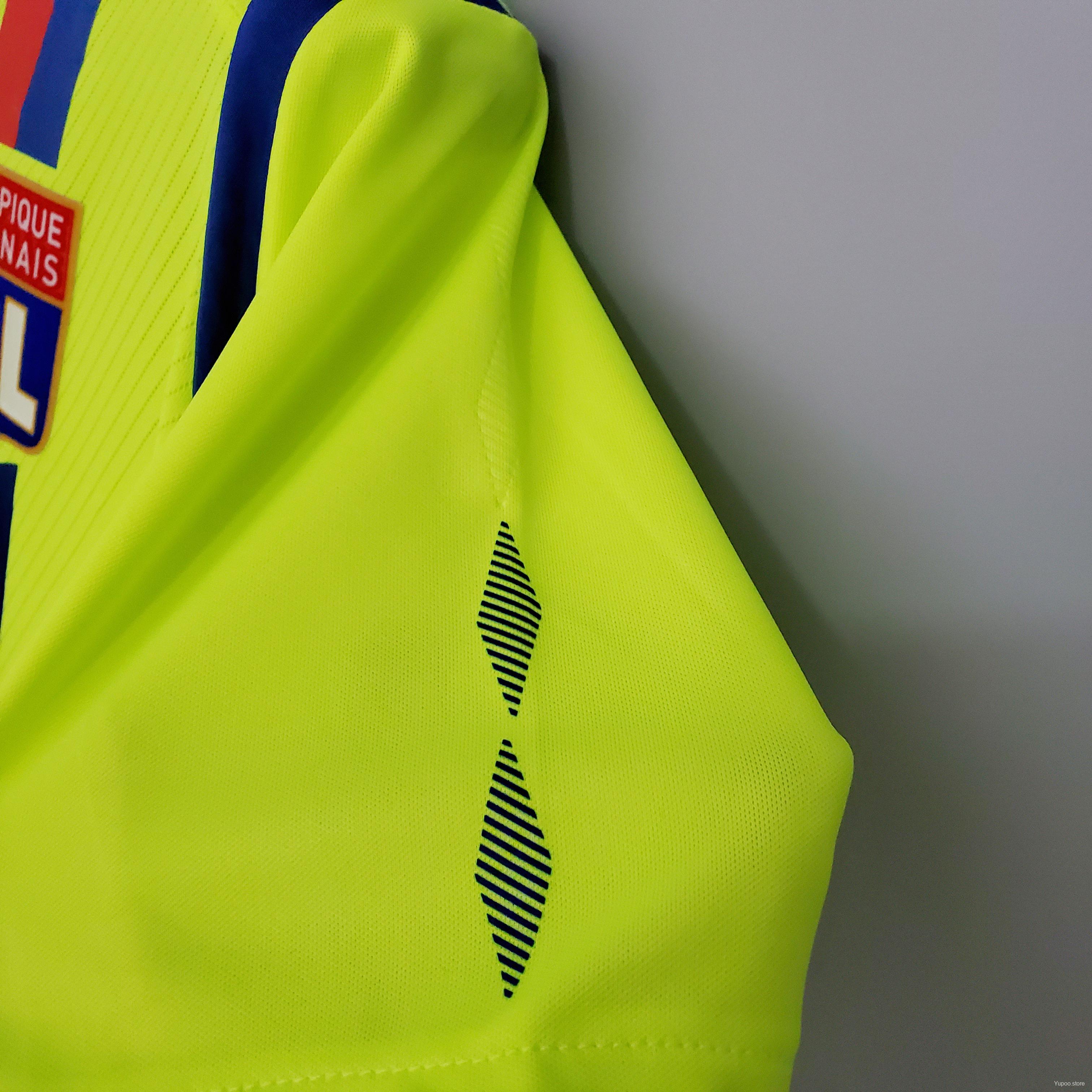 Retro Olympique Lyonnais 08/09 Green Soccer