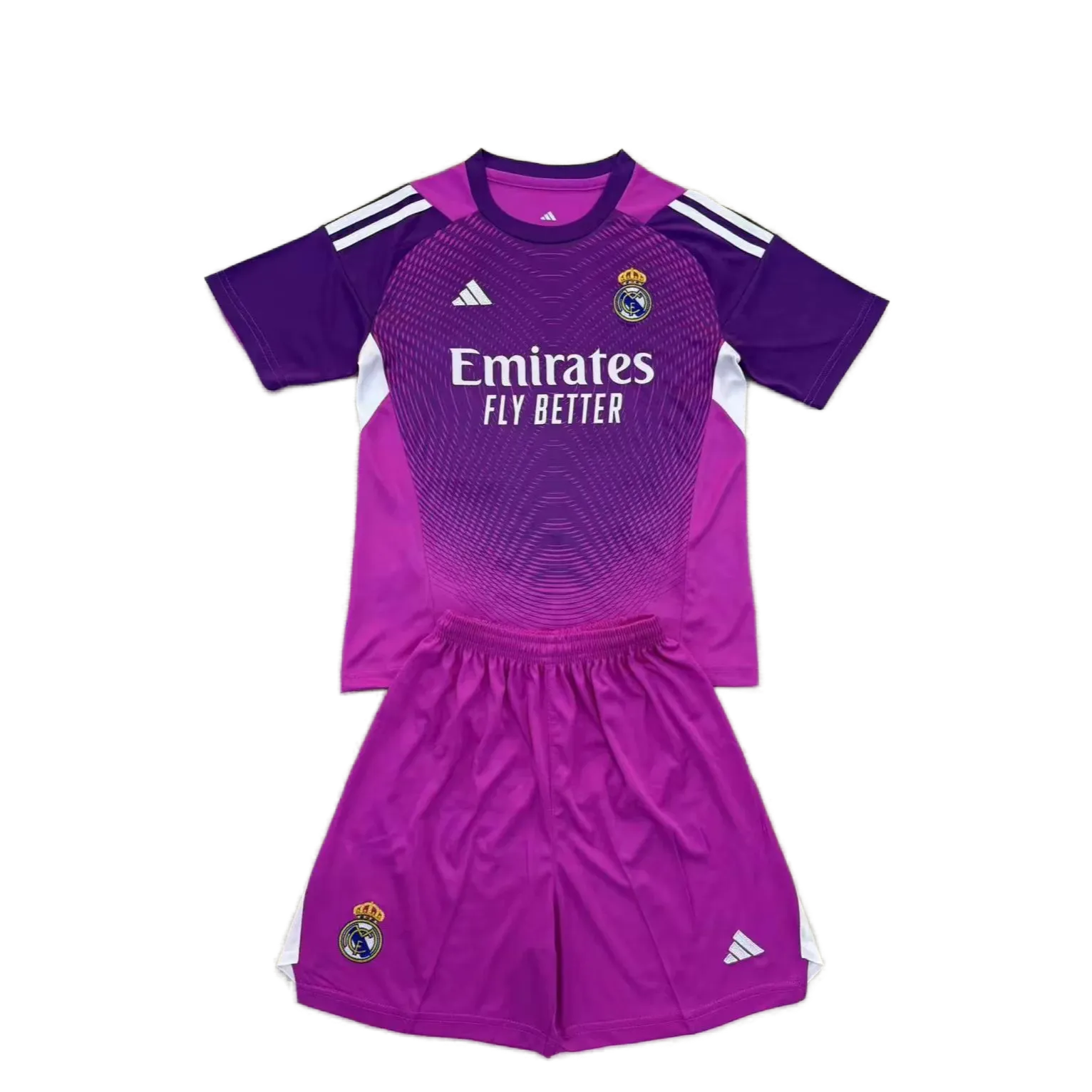 Adult/ kids real Mαdrid 24/25 Goalkeeper kit 16-XXL