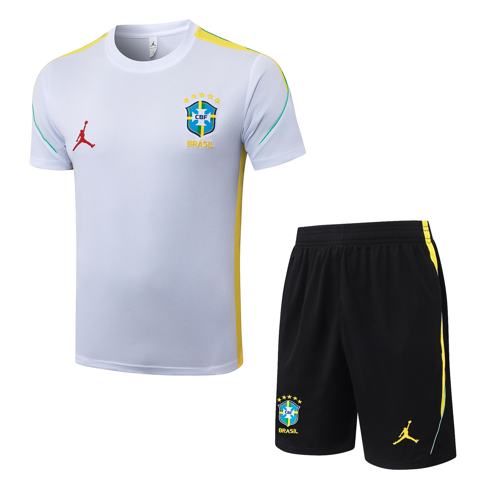 Brazil Training Short sleeve Suit 26/27 | Soc Jersey - Premium Football Jersey
