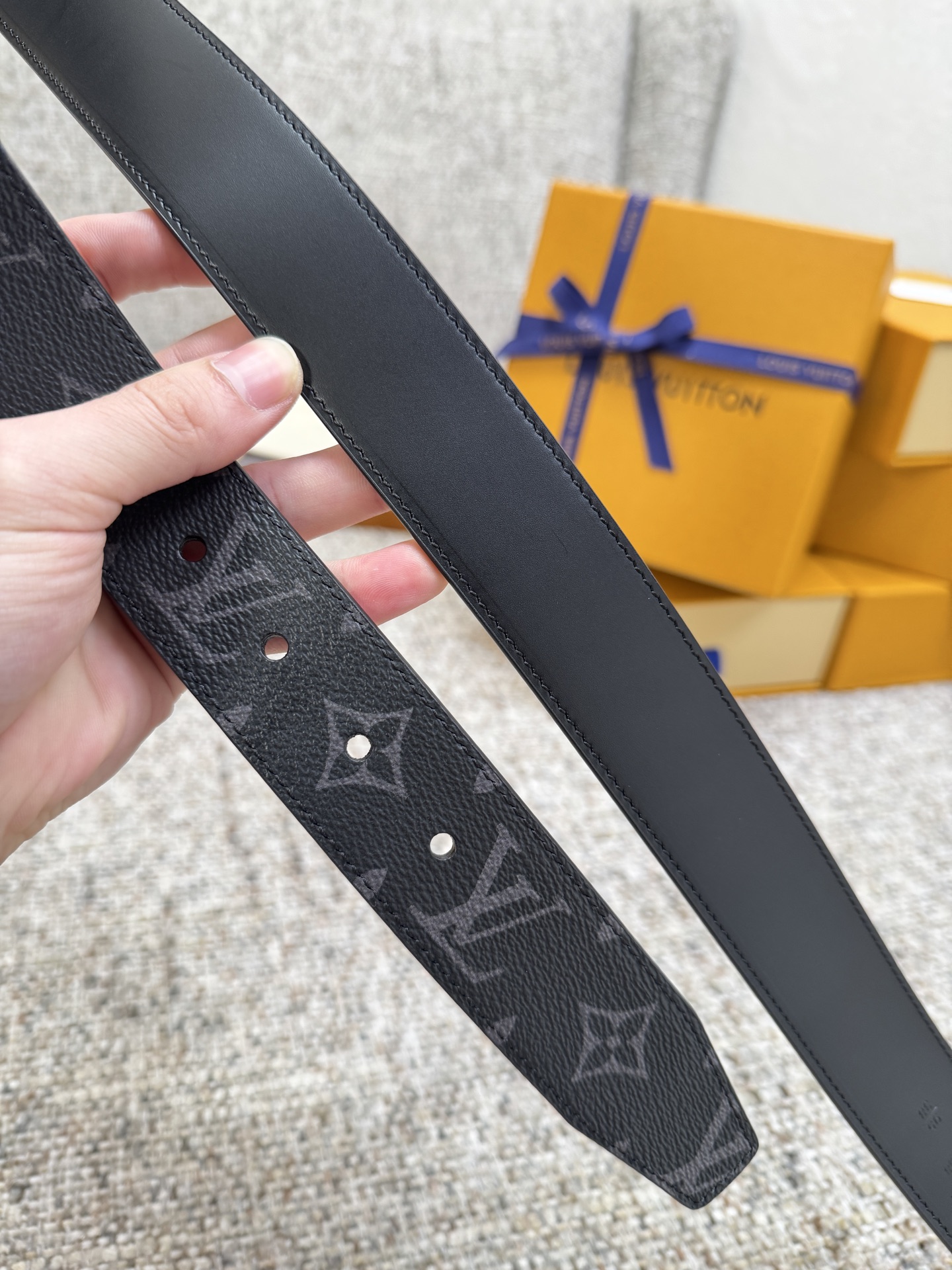 LV Light Pont Neuf 3.5mm Belt