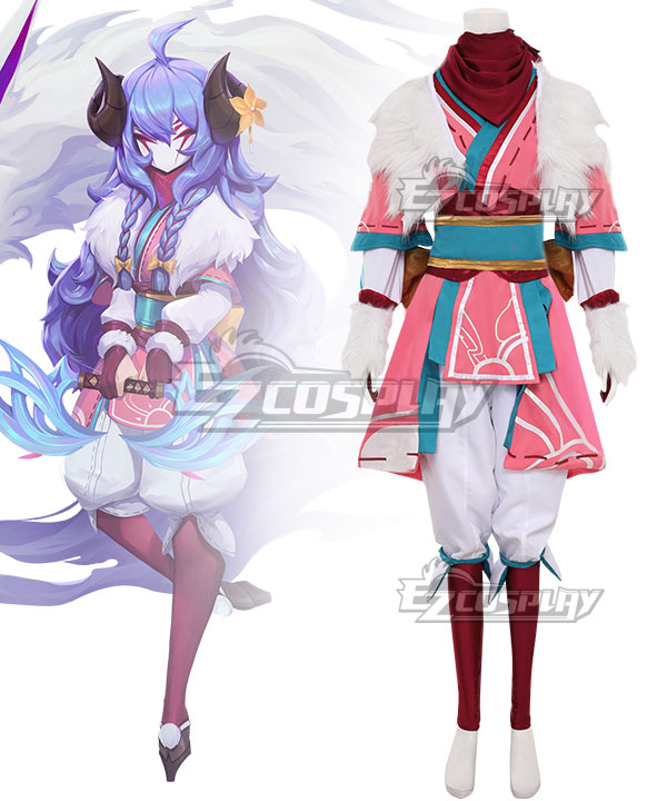 League of Legends LOL Spirit Blossom Kindred Cosplay Costume