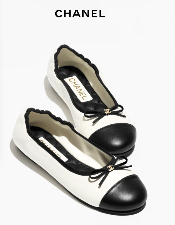 Chanel Leather Ballet Flats