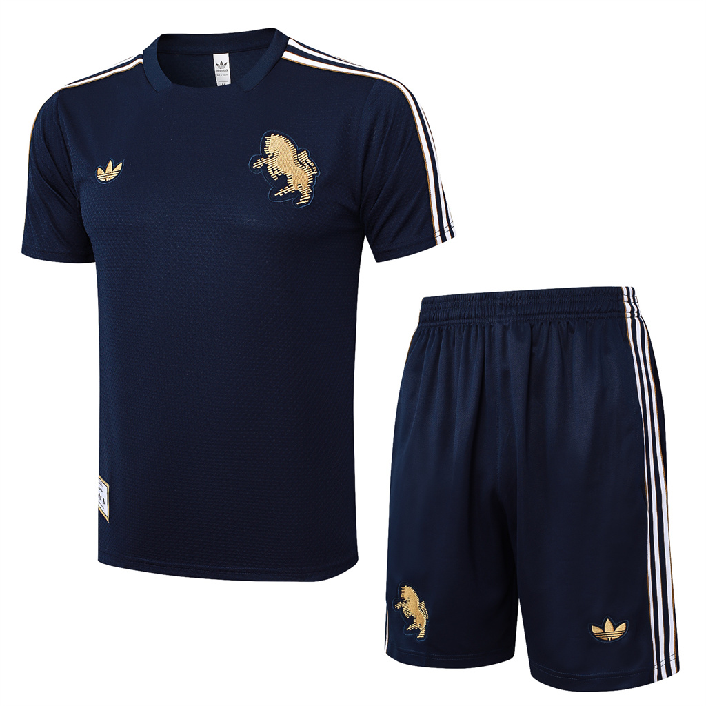 Juventus Training Short Sleeve Suit 25/26 | Soc Jersey - Premium Football Jersey