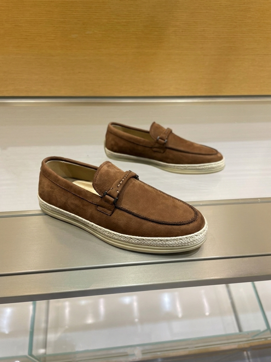 Tod's Men's Espadrilles Leather Loafers