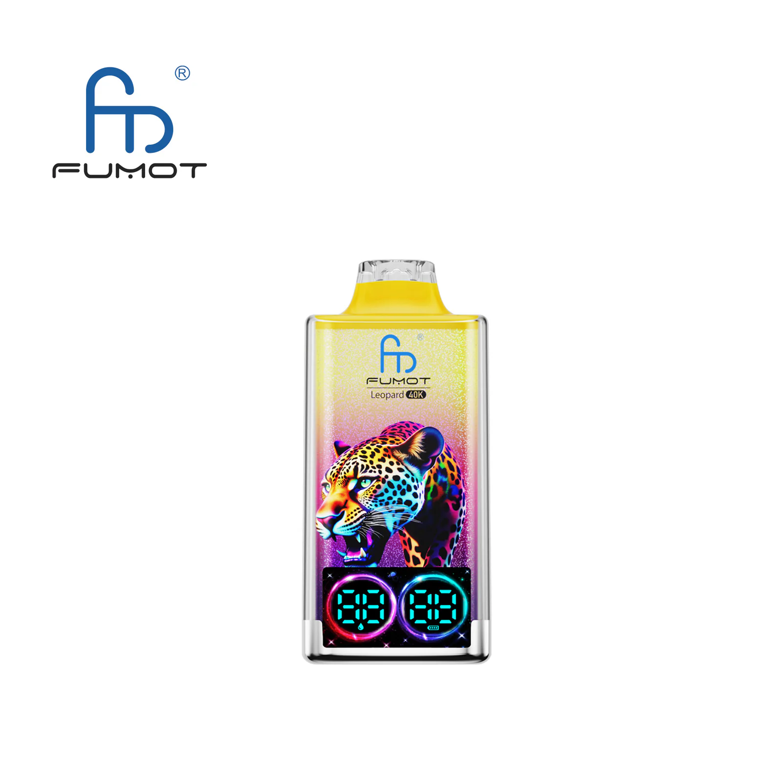 FUMOT Leopard 40K EU Edition Disposable Vape – New Blue Cherry Cranberry - Vaba Vape-Shop
