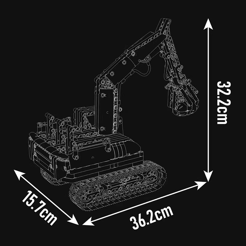 MOULD KING 17077S - Hydraulic Log Grapple