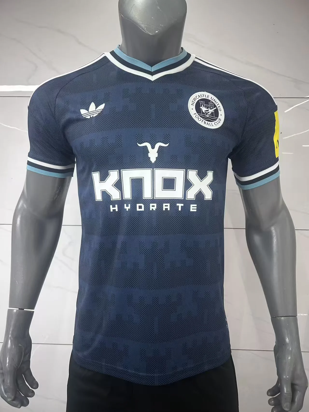 2026-27 Player Edition Newcastle Away Blue Football Shirt 1:1 Thai Quality