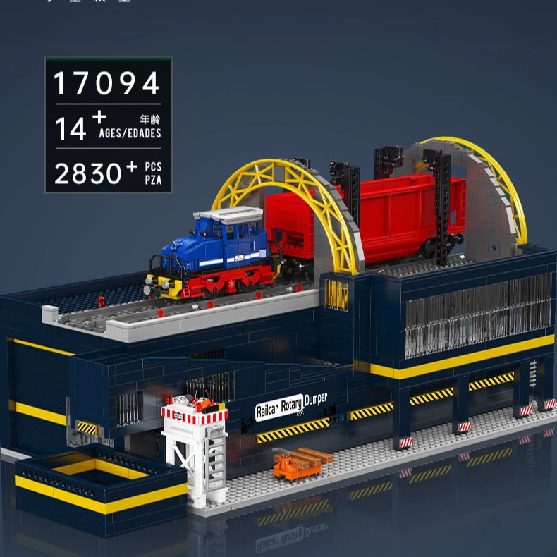 MOULD KING 17094 - Railcar Rotary Dumper