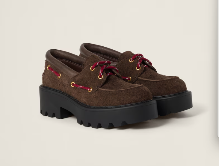 Miu Miu Suede Loafer