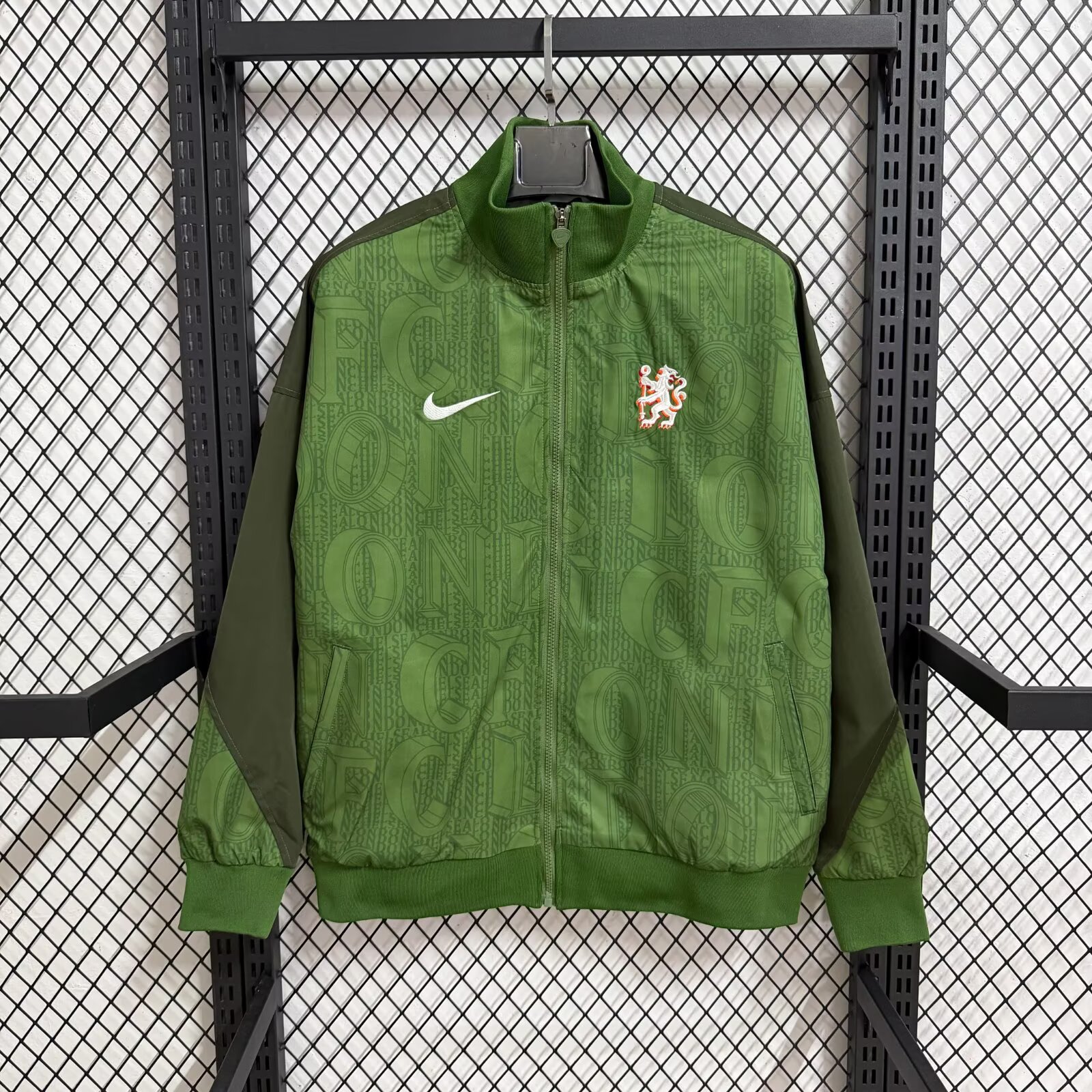 25/26 Chelsea Green Full Zipper Windbreaker S-2XL
