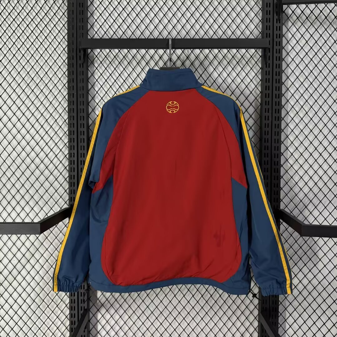 Spain Training Windbreaker 2026 | Soc Jersey - Premium Football Jersey