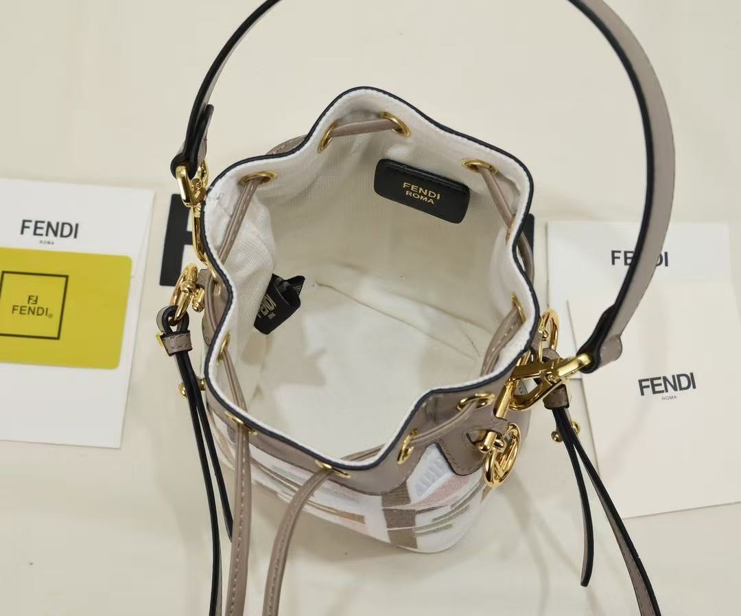 Fendi new small bucket shoulder bag