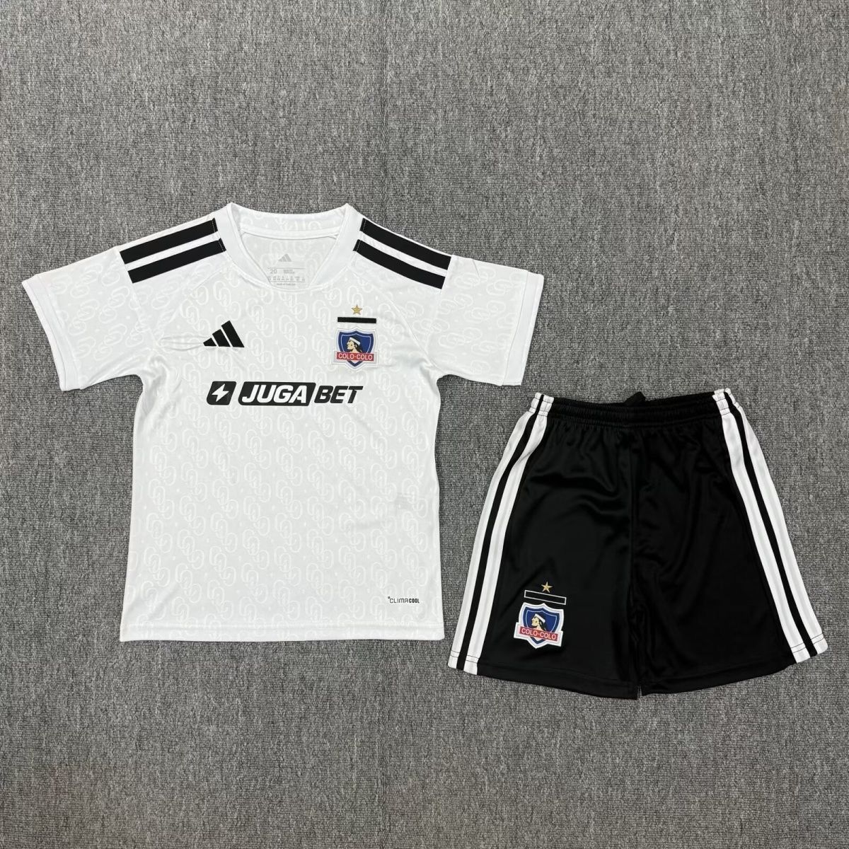 Kids Colo Colo Home Jersey Suit 26/27