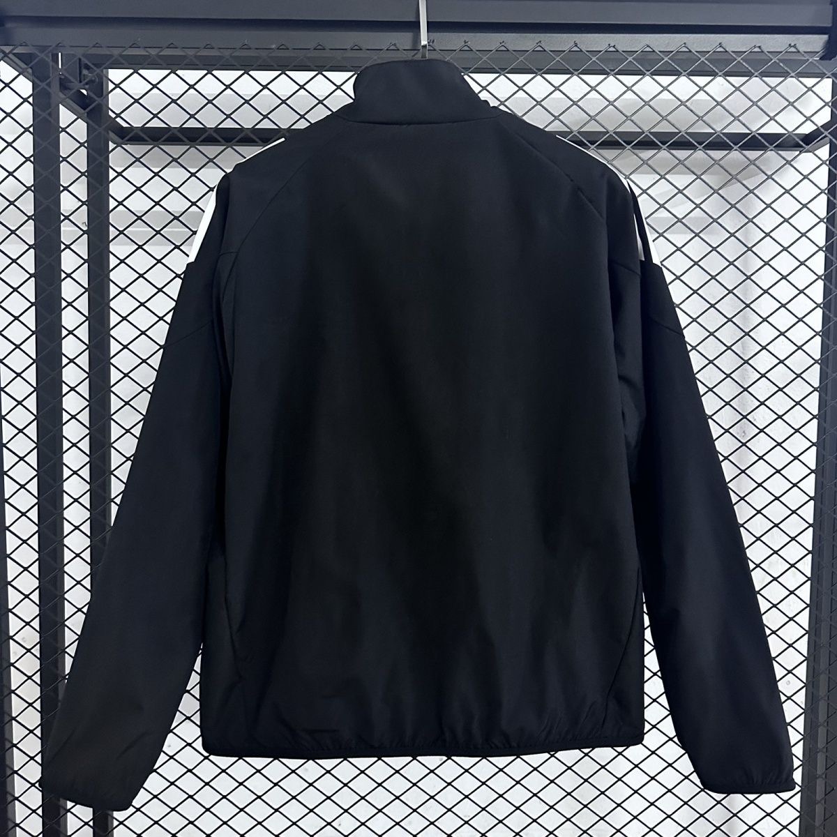 2526 Juventus - Black Waterproof Training Jacket R1046 S-2XL
